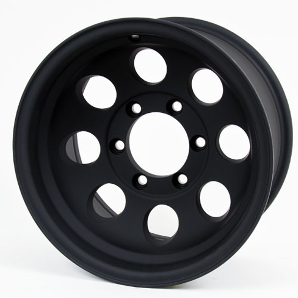 Series 7069 15x10 with 6 on 5.5 Bolt Pattern Flat Black Machined Pro Comp Alloy Wheels