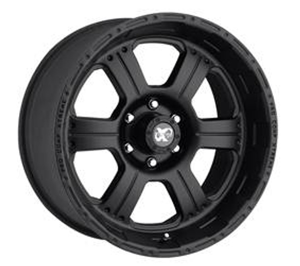 Series 7089 16x8 with 6 on 4.5 Bolt Pattern Flat Black Pro Comp Alloy Wheels