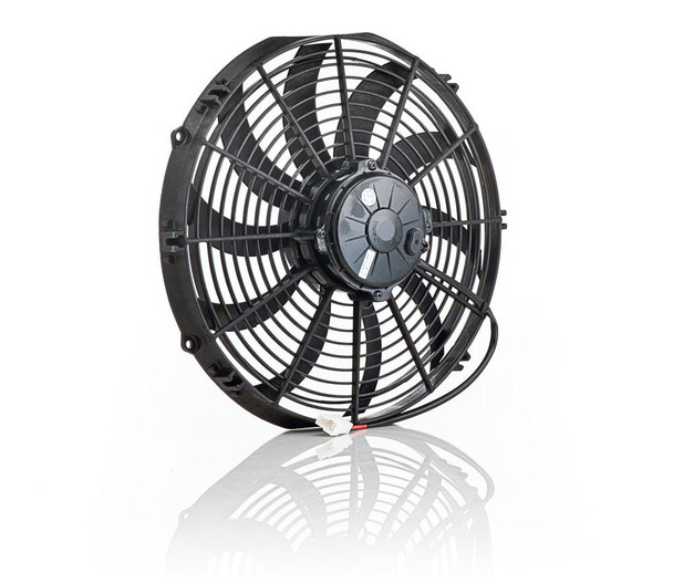 12 Inch Electric Pusher Fan Euro Black High Torque Be Cool Radiator