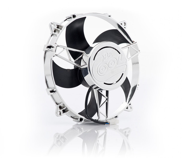 11 Inch Electric Puller Fan Chrome Plated High Torque Be Cool Radiator