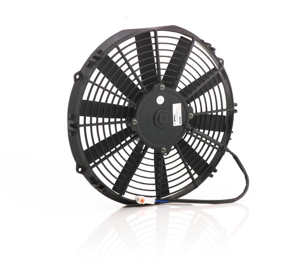 11 Inch Electric Puller Fan Qualifier Euro Black Thin Line Be Cool Radiator