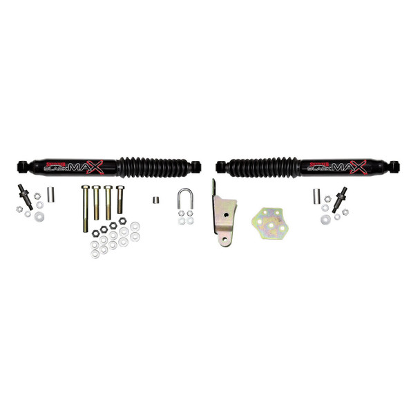 Steering Stabilizer Dual Kit Black Dual Kit 94-97 Dodge Ram 1500/2500/3500 Skyjacker