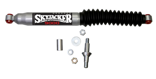 Steering Stabilizer Silver w/Black Boot Replacement Cylinder Only No Hardware Included Skyjacker