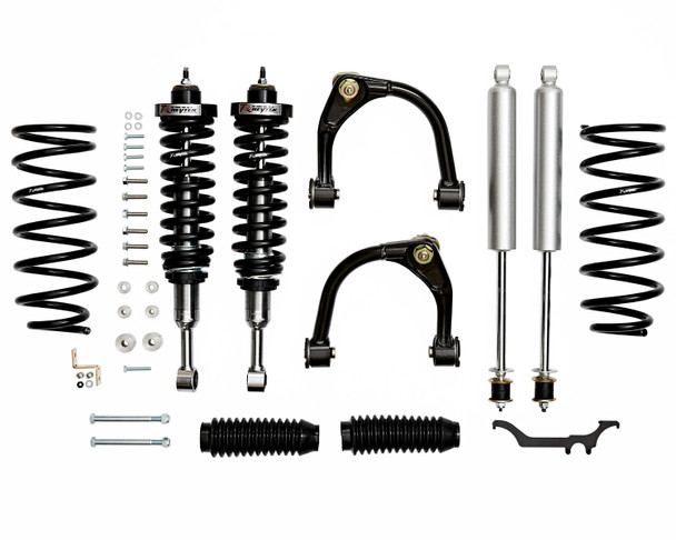 Toyota 3.0 Inch Front Coilover Suspension Kit with Rear Coil and A-Arms For 10-17 Toyota 4Runner and 10-14 FJ Cruiser Revtek