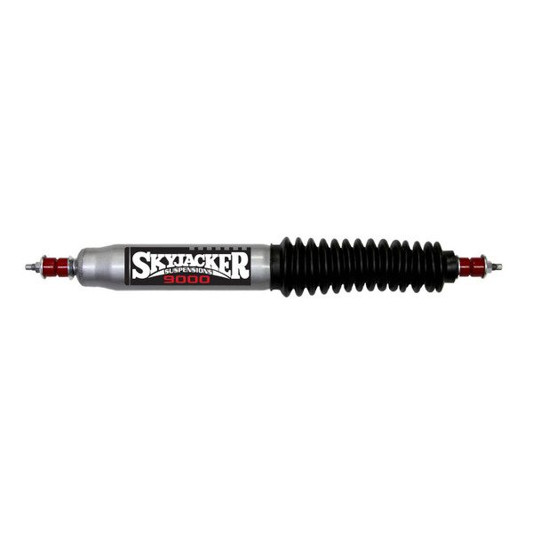 Steering Stabilizer Extended Length 21.65 Inch Collapsed Length 12.77 Inch Silver w/Black Boot Replacement Cylinder Only No Hardware Included Skyjacker