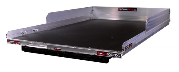 Slide Out Truck Bed Tray 1000 lb Capacity 100 Percent Extension 20 Bearings Alum Tie-Down Rails Plywood Deck Fits(2001-2014) Tundra Crew Max and Ram 1500 w/ RamBox