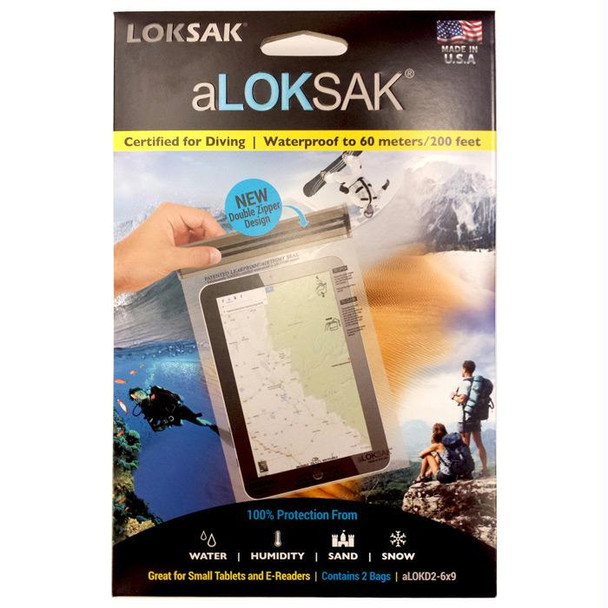 Aloksak Bags 6" X 9" 2Pk