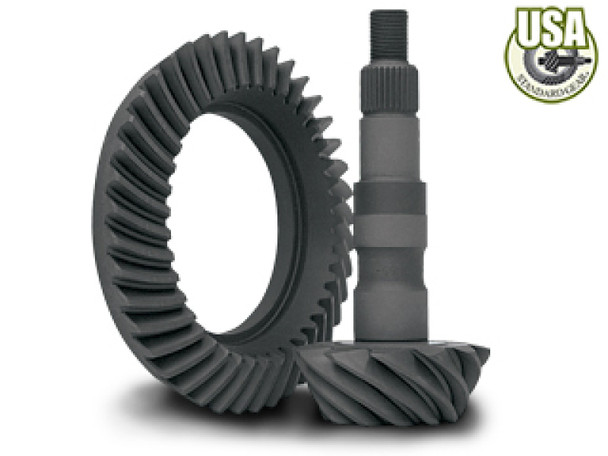 GM Ring and Pinion Gear Set GM 8.5 Inch 5.38 Ratio Needs Notched X/P USA Standard Gear