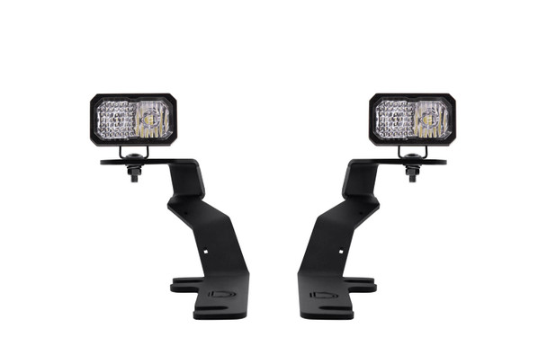 Stage Series 2in LED Ditch Light Kit for 2017-2020 Ford Raptor Pro White Combo Diode Dynamics