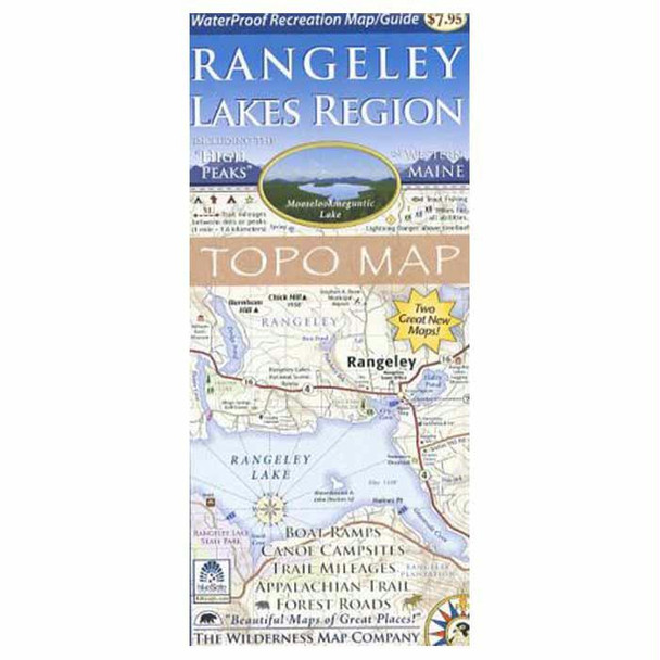 Rangeley Lakes Wtrprf Map/Gd