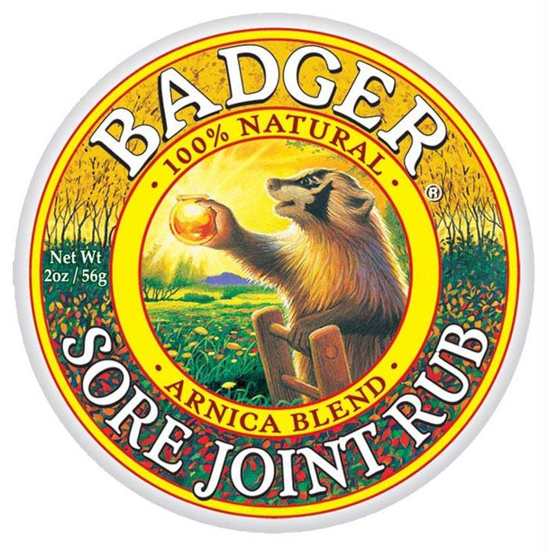 Badger Sore Joint Rub 2 Oz Tin