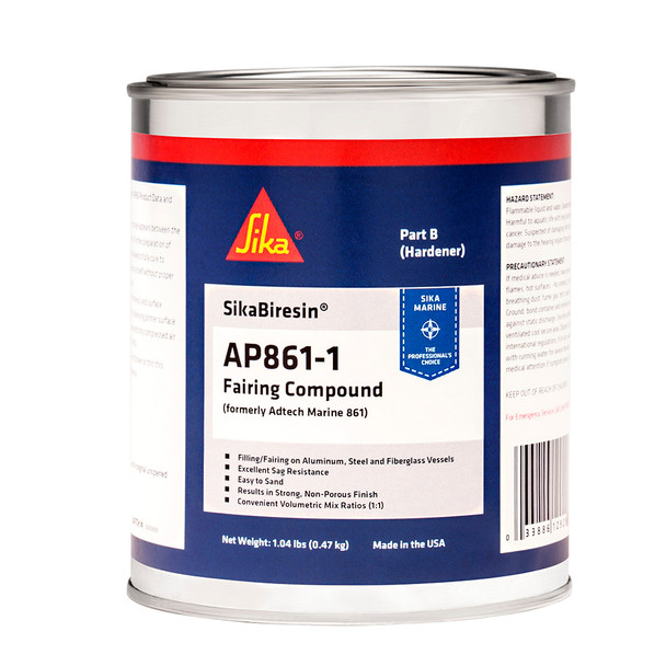Sika SikaBiresin® AP861-1 Epoxy Fairing Compound Hardener - Above/Below Waterline - Quart - Part B