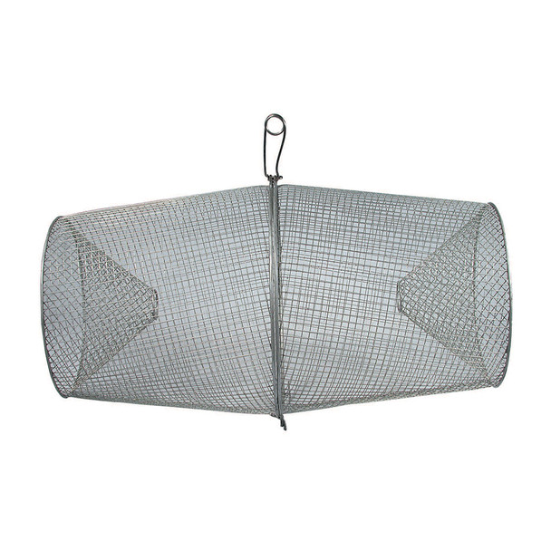 Frabill Torpedo Trap - Galvanized Minnow Trap - 10" x 9.75" x 9"