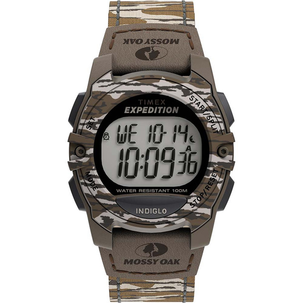 Timex Expedition Digital Cat 33mm - Mossy Oak - Quartz Canvas