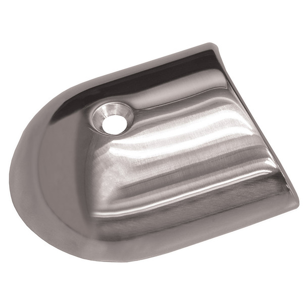 TACO Polished Stainless Steel 2-19/64’’ Rub Rail End Cap