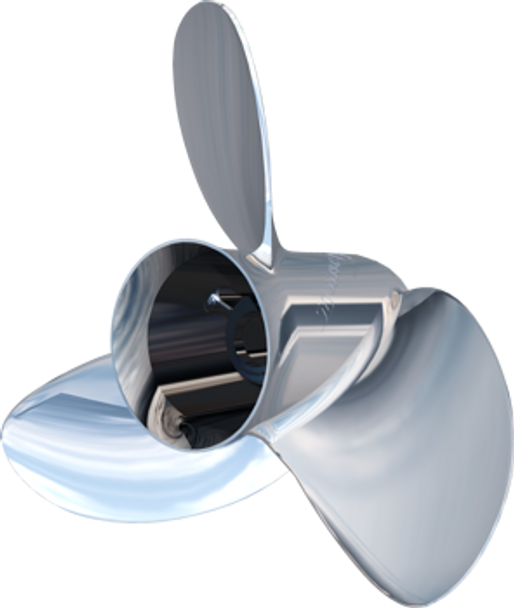 Turning Point Express® Mach3™ OS™ - Left Hand - Stainless Steel Propeller - OS-1613-L - 3-Blade - 15.625" x 13 Pitch
