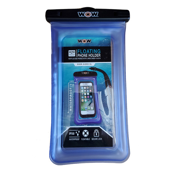 WOW Watersports H2O Proof Smart Phone Holder - 5" x 9" - Blue