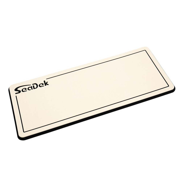 SeaDek 14" x 36" 20mm Dual Density Large Helm Pad Beach Sand/Black Brushed - 355.6mm x 914.4mm x 20mm