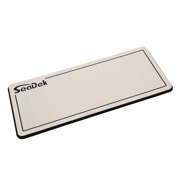 SeaDek 16" x 39" 20mm Dual Density Large Helm Pad Mica/Black Brushed - 406.4mm x 990.6mm x 20mm