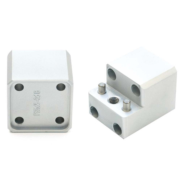 PTM Edge Board Rack Mounts - 4 Bolt - Silver