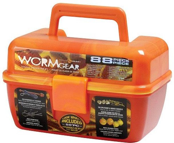 Tackle Box 88 Piece Orange