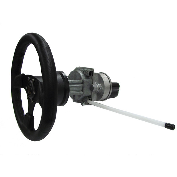 Octopus Type S Straight Shaft f/Mounting Behind the Dash f/Mechanical Drive Systems - Includes 90° Bezel Kit, made by Octopus Autopilot Drives - OCTAFMDMSW