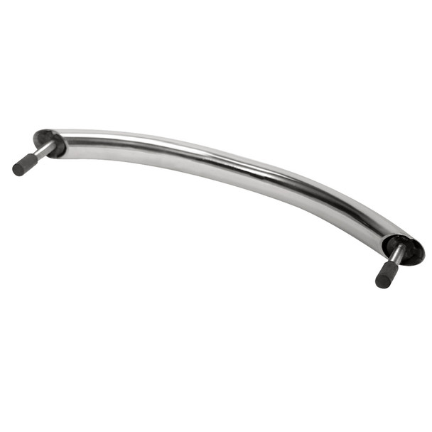 Whitecap Studded Hand Rail - 304 Stainless Steel - 12"