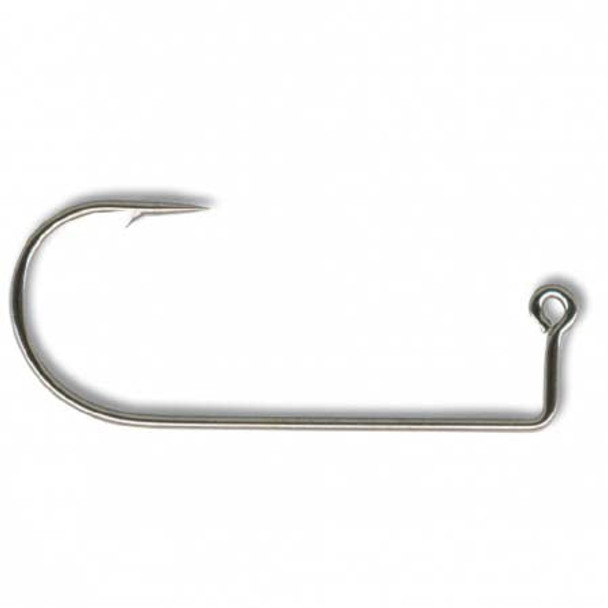 Mustad Jig Hook Round Bend Black Nickle Heavy Wire 100ct Size 4/0