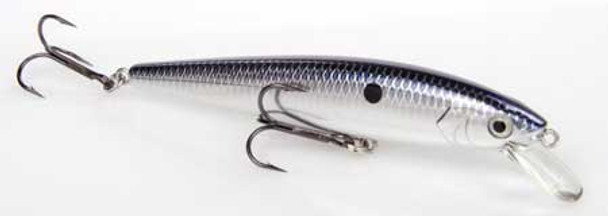 Strike King KVD Jerkbait 2 Hook 4.5" Chrome Blue