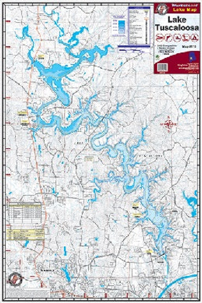 Kingfisher Lake Map Tuscaloosa