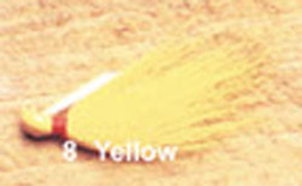 Arkie 1/4 Bucktail 6/cd Yellow