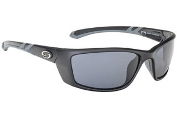 Strike King Sunglass SKPlus Shiny Black/Shiny Mirror Lens