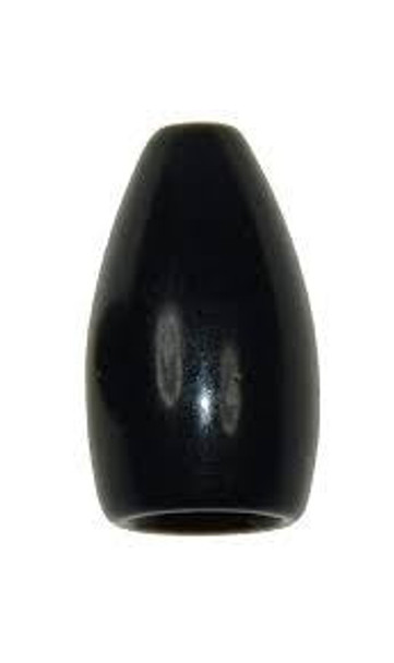 Bullet Weight Tungsten Flipping Sinker Black 1oz 1ct