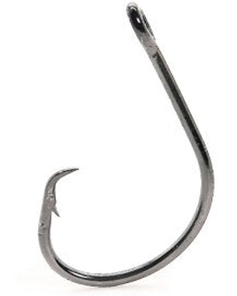 Mustad Offset Classic Circle Black Nickle 10ct Size 1