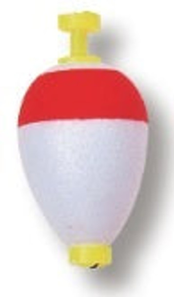Betts Foam Float Unweighted Pear 1.50" 50ct Red/White