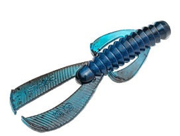 Strike King Rage Ned Bug 2.5 9ct Black Blue Swirl