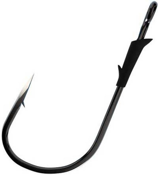 Eagle Claw Trokar Flippin Hook Black 4ct Size 6/0