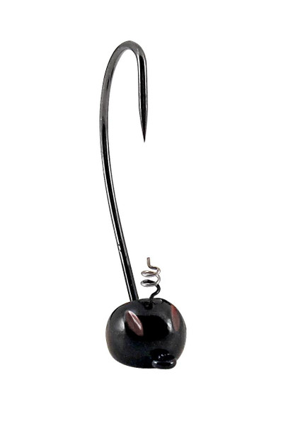 Yum Pumpkin Ed Jig 1/4 3/0 3ct Black