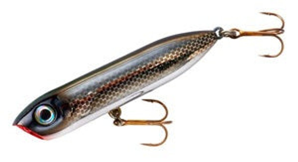 Heddon Chug'n Spook Jr 3 1/2" Black Shiner