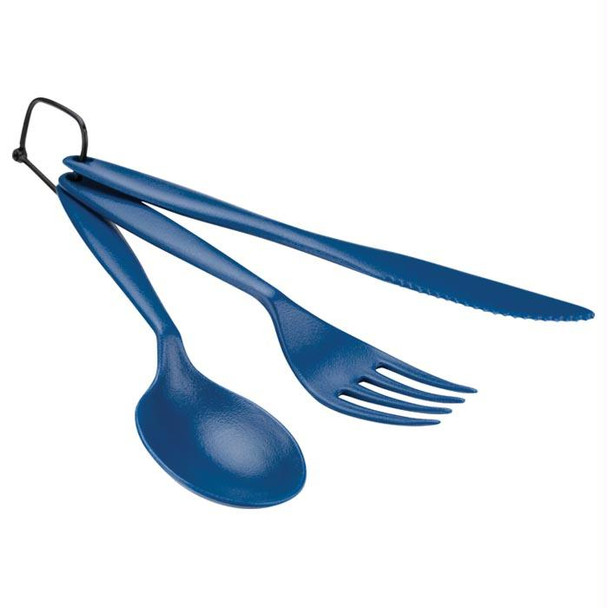 Tekk 3Pc Cutlery Blue