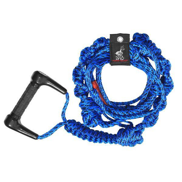 Wakesurf Rope  16'  3 Section  Blu