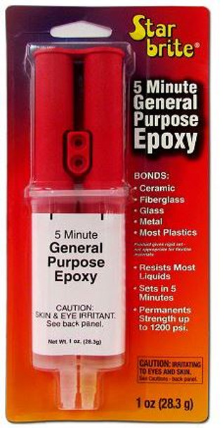 Epoxy Syringe Clear
