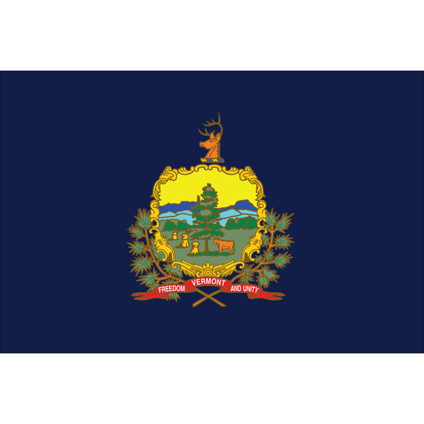 Vermont State Nylon Flag