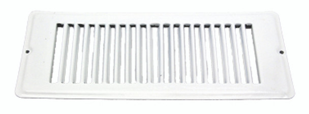 4 X 10 Face Plate - White
