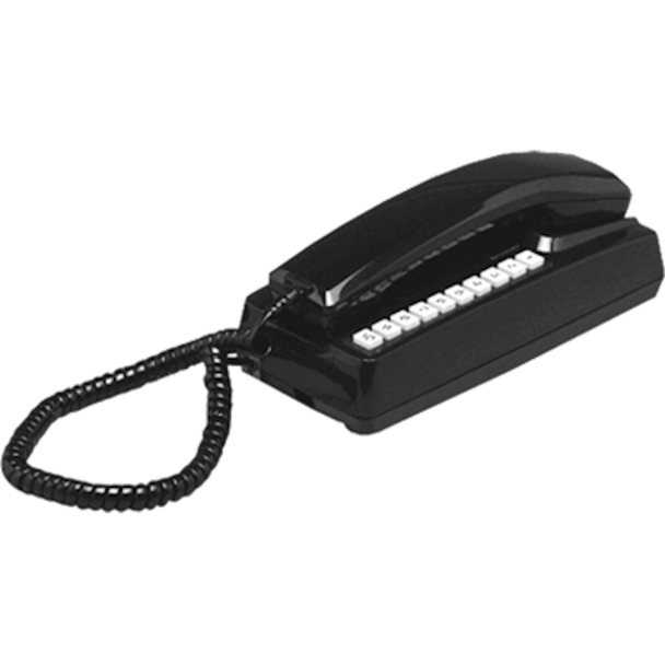 Phone Com Handset 10 Station  Black