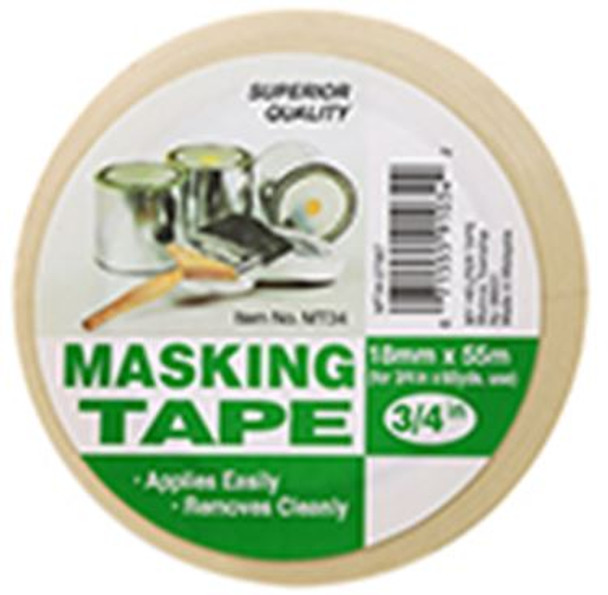 3/4' X 180' Masking Tape