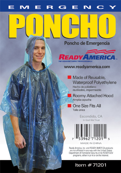 Emergency Poncho - Sw-R6E71201