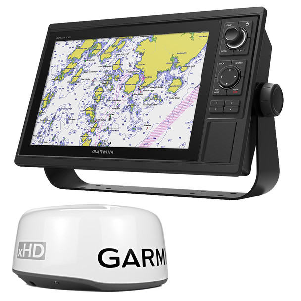 Garmin GPSMAP® 1242xsv Keyed Networking Combo - No Transducer w/GMR 18XHD Bundle
