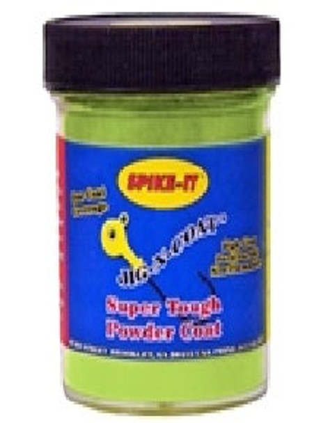 Spike It Jig-N-Coat Powder Paint 2oz Green Chartreuse