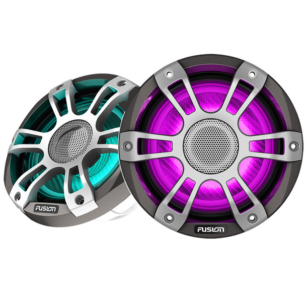 Fusion Signature Series 3i 7.7" CRGBW Sports Speakers - Grey, made by Fusion - 010-02772-11